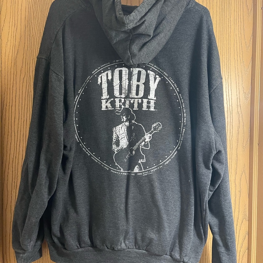 Toby Keith Zip up hoodie